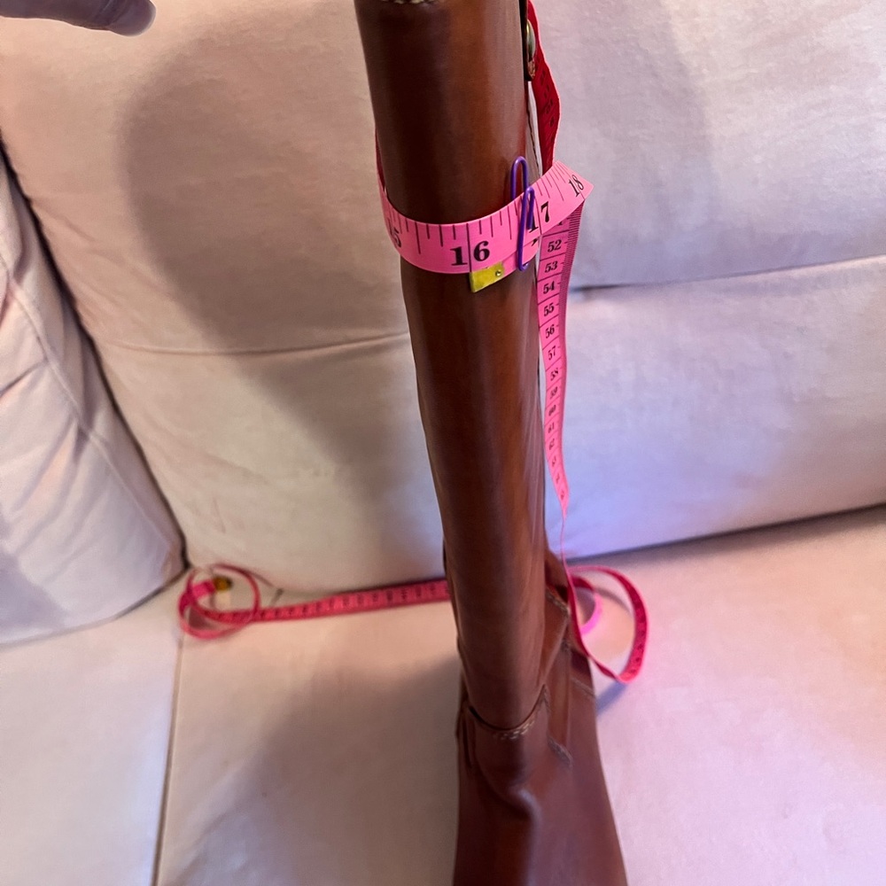 INC International Concepts Tan Leather Boots - Picture 9 of 12